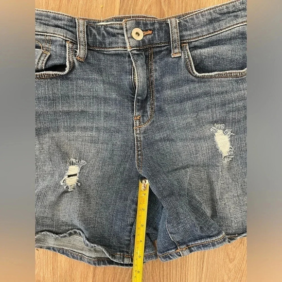 Pilcro and the Letterpress‎ Slim Boyfriend Jean Shorts Size 29 - Picture 3 of 7